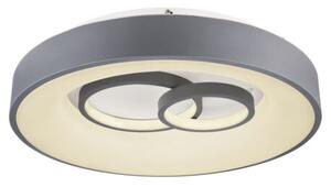 GLOBO 48416-50R MAVY stropné svietidlo LED D480mm 50W/1700lm 3000-4500-6000K šedá, biela, stmievateľné, diaľkové ovládanie