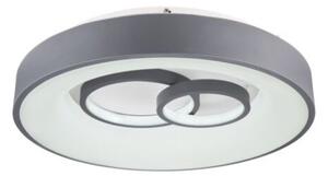 GLOBO 48416-50R MAVY stropné svietidlo LED D480mm 50W/1700lm 3000-4500-6000K šedá, biela, stmievateľné, diaľkové ovládanie