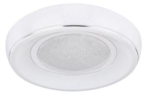 GLOBO 483110-18 MICKEY stropné svietidlo LED D390mm 18W/1300lm 3000-6000K biela, chróm, opál, stmievateľné, diaľkové ovládanie, starlight efekt, krištáľový efekt