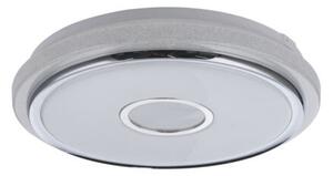 GLOBO 48389-40 DANI stropné svietidlo LED D500mm 40W/3100lm 3000-6500K biela, chróm, opál, stmievateľné, diaľkové ovládanie, starlight efekt, krištáľový efekt
