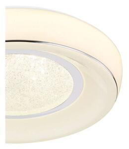 GLOBO 483110-18 MICKEY stropné svietidlo LED D390mm 18W/1300lm 3000-6000K biela, chróm, opál, stmievateľné, diaľkové ovládanie, starlight efekt, krištáľový efekt