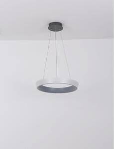 GLOBO 48272H-36 TABANO závesné svietidlo LED D500mm 36W/2180lm 3000-6000K antracitová, opál, stmievateľné, diaľkové ovládanie