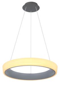 GLOBO 48272H-36 TABANO závesné svietidlo LED D500mm 36W/2180lm 3000-6000K antracitová, opál, stmievateľné, diaľkové ovládanie