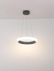 GLOBO 48272H-36 TABANO závesné svietidlo LED D500mm 36W/2180lm 3000-6000K antracitová, opál, stmievateľné, diaľkové ovládanie