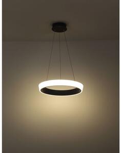 GLOBO 48272H-36 TABANO závesné svietidlo LED D500mm 36W/2180lm 3000-6000K antracitová, opál, stmievateľné, diaľkové ovládanie
