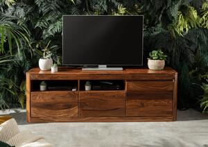 MONTREAL TV stolík 178x58 cm, hnedá, palisander