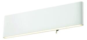 GLOBO 41751-12W SIEGFRIED nástenné svietidlo s vypínačom LED 12W/700lm 3000K biela, opál