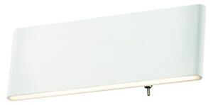GLOBO 41751-8W SIEGFRIED nástenné svietidlo s vypínačom LED 8W/500lm 3000K biela, opál
