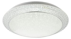 GLOBO 41314-40 RONJA stropné svietidlo LED D510mm 40W/2090lm 3000-4000-6000K biela, stmievateľné, diaľkové ovládanie, krištáľový efekt
