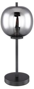 GLOBO 15345T BLACKY stolná lampa D185mm 1xE14 čierna, dymová