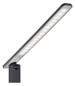 GLOBO 58400S BULLA dotykové stolové svietidlo LED 5W/400lm 3000-4500-6000K čierna imitácia kože, stmievateľné