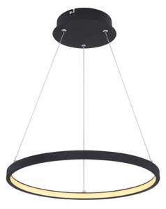 GLOBO 67192-19B RALPH závesné svietidlo LED D385mm 19W/800lm 3000K čierna matná, opál