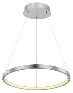 GLOBO 67192-19 RALPH závesné svietidlo LED D385mm 19W/900lm 3000K matný nikel, opál
