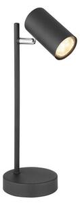 GLOBO 57910TB ROBBY stolové svietidlo D120mm 1xGU10 čierna matná