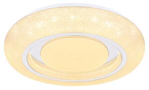 GLOBO 483111-24 RADA stropné svietidlo LED D380mm 24W/1310lm 3000-4000-6000K biela, opál, starlight efekt