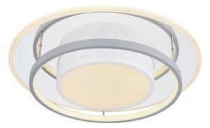 GLOBO 48017-60R LEOLA stropné svietidlo LED D490mm 60W/2650lm 3000-6000K biela matná, šedá, opál, stmievateľné, diaľkové ovládanie