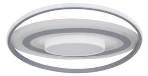 GLOBO 48016-60 LEOLA stropné svietidlo LED D570mm 60W/2650lm 3000-6000K biela matná, šedá, opál, stmievateľné, diaľkové ovládanie