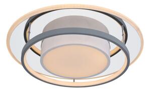 GLOBO 48017-60R LEOLA stropné svietidlo LED D490mm 60W/2650lm 3000-6000K biela matná, šedá, opál, stmievateľné, diaľkové ovládanie