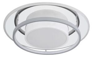 GLOBO 48017-60R LEOLA stropné svietidlo LED D490mm 60W/2650lm 3000-6000K biela matná, šedá, opál, stmievateľné, diaľkové ovládanie