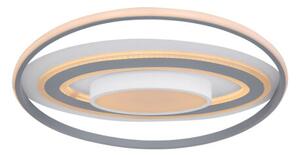 GLOBO 48016-60 LEOLA stropné svietidlo LED D570mm 60W/2650lm 3000-6000K biela matná, šedá, opál, stmievateľné, diaľkové ovládanie