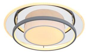 GLOBO 48017-60R LEOLA stropné svietidlo LED D490mm 60W/2650lm 3000-6000K biela matná, šedá, opál, stmievateľné, diaľkové ovládanie