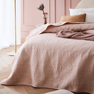Dekorstudio Elegantný prehoz na posteľ LEILA v púdrovoružovej farbe Rozmer prehozu (šírka x dĺžka): 220x240cm