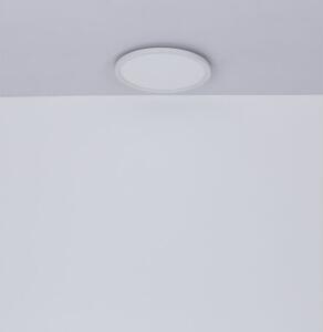 GLOBO 41562-18W SAPANA stropné svietidlo LED D294mm 18W/1600lm 3000K IP44 biela, opál, switchdimmer