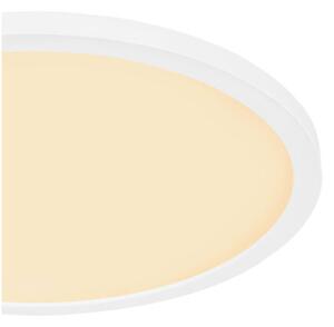 GLOBO 41562-18W SAPANA stropné svietidlo LED D294mm 18W/1600lm 3000K IP44 biela, opál, switchdimmer