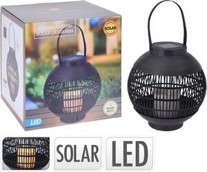 PROGARDEN Lucerna solárne s LED sviečkou 22 x 23 cm KO-CX2100090