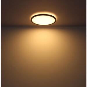 GLOBO 41562-18B SAPANA stropné svietidlo LED D294mm 18W/1500lm 3000K IP44 biela, opál, switchdimmer