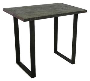 Barový stôl IRONIC 120 cm - sivá