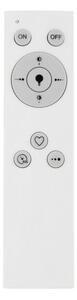 GLOBO TINY SMART LIGHT 67247-58SH stropné svietidlo LED V80mm 58W/4300lm 3000-6500K čierna, opál, stmievateľné, diaľkový ovládač