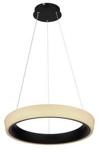 GLOBO 48272H-36B TABANO závesné svietidlo LED D495mm 40W/2560lm 3000-6500K čierna matná, opál, stmievateľné, diaľkový ovládač