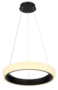 GLOBO 48272H-36B TABANO závesné svietidlo LED D495mm 40W/2560lm 3000-6500K čierna matná, opál, stmievateľné, diaľkový ovládač