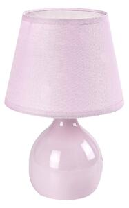 Ružová stolová lampa Ingrid pre žiarovku E14 – LED lampičky a baterky > Stolové LED lampičky