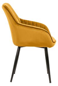 Stolička NEAPOL - žltá