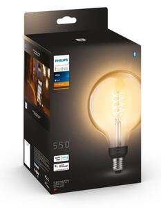 8719514343023 Philips Hue White Filament žiarovka E27 G125 V2 7W/550lm 2100K