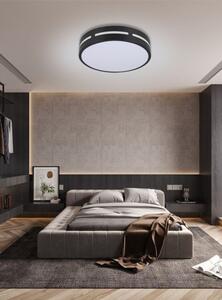 Immax 07152-B30 NEO LITE PERFECTO stropné svietidlo LED D300mm 24W/1500lm 2700-6500K čierna, diaľkové ovládanie