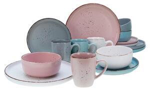 KOMBINOVANÝ SERVIS, 16-dielne, kamenina Creatable - Online Only bytové doplnky, Online Only