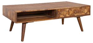Konferenčný stolík MYSTIKA 110 cm - hnedá - INV