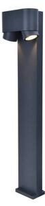 LUTEC 6604004118 CYPRES exterérový záhradný stĺpik 2xGU10 V750mm IP44 tmavošedá