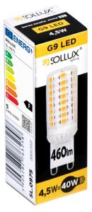 LED žiarovka G9 4000K 4,5 W 460lm SL.0975 - Sollux