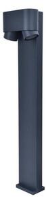 LUTEC 6604004118 CYPRES exterérový záhradný stĺpik 2xGU10 V750mm IP44 tmavošedá