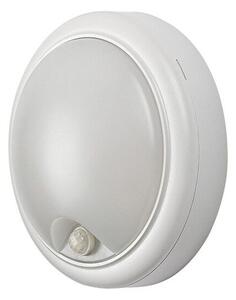 RABALUX 77029 Hitura exteriérové nástenné svietidlo LED 15W/1500lm 4000K IP54 biela, súmrakový a pohybový senzor
