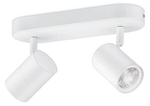 Stropné Lampa WiZ, Imageo, stmievateľné, Biela, Obývacia izba, Hliník, Moderný