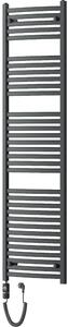 Mexen Helios, elektrické vykurovacie teleso 1800 x 500 mm, 900 W, antracitová, W103-1800-500-2900-66