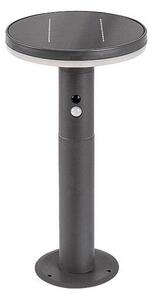 RABALUX 77018 Alaska solárne svietidlo záhradný stĺpik LED V380mm 10W/250lm 4000K IP44 antracit, biela, súmrakový a pohybový senzor