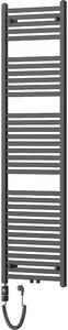 Mexen Hades, elektrické vykurovacie teleso 1800 x 500 mm, 900 W, antracitová, W104-1800-500-2900-66