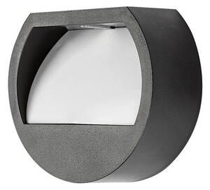 RABALUX 77004 Narmada solárne nástenné svietidlo LED 0,5W/13lm 4000K IP44 čierna, biela, súmrakový senzor
