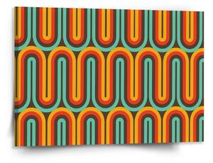 Sablio Obraz Retro vlny - 150x110 cm